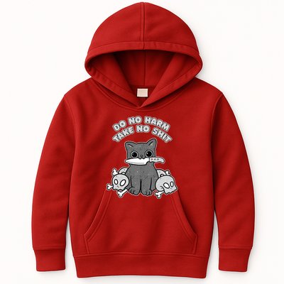 Do No Harm Take No Shit Kids Hoodie