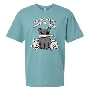 Do No Harm Take No Shit Sueded Cloud Jersey T-Shirt