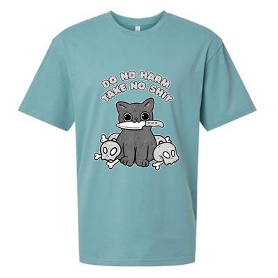 Do No Harm Take No Shit Sueded Cloud Jersey T-Shirt