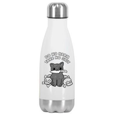 Do No Harm Take No Shit Stainless Steel Insulated Water Bottle