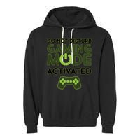 Do Not Disturb Gaming Mode Activated Garment-Dyed Fleece Hoodie