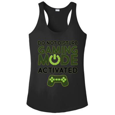 Do Not Disturb Gaming Mode Activated Ladies PosiCharge Competitor Racerback Tank