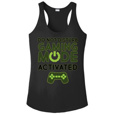 Do Not Disturb Gaming Mode Activated Ladies PosiCharge Competitor Racerback Tank