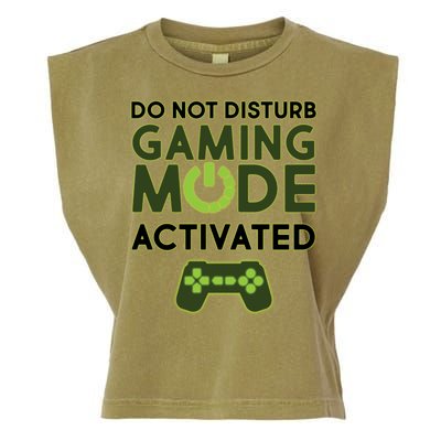 Do Not Disturb Gaming Mode Activated Garment-Dyed Women's Muscle Tee