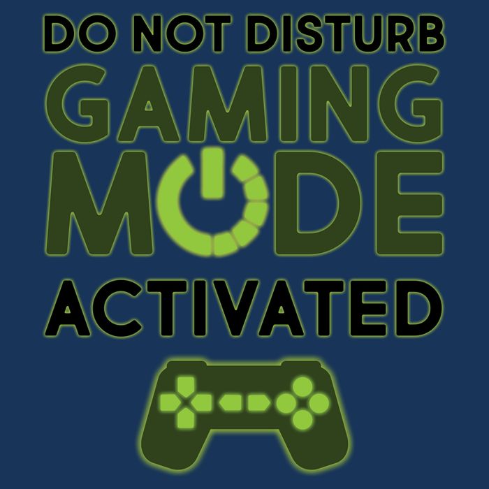Do Not Disturb Gaming Mode Activated Performance Shirt