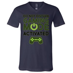 Do Not Disturb Gaming Mode Activated V-Neck T-Shirt