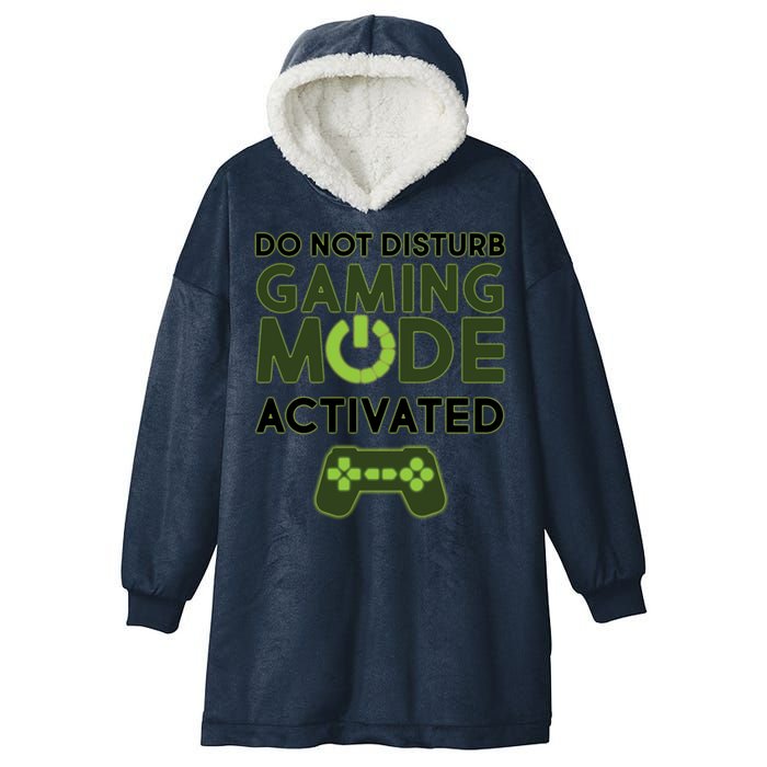 Do Not Disturb Gaming Mode Activated Hooded Wearable Blanket