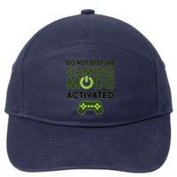 Do Not Disturb Gaming Mode Activated 7-Panel Snapback Hat