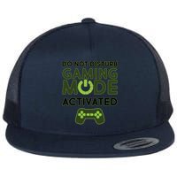 Do Not Disturb Gaming Mode Activated Flat Bill Trucker Hat