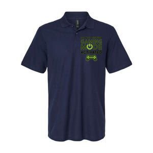 Do Not Disturb Gaming Mode Activated Softstyle Adult Sport Polo