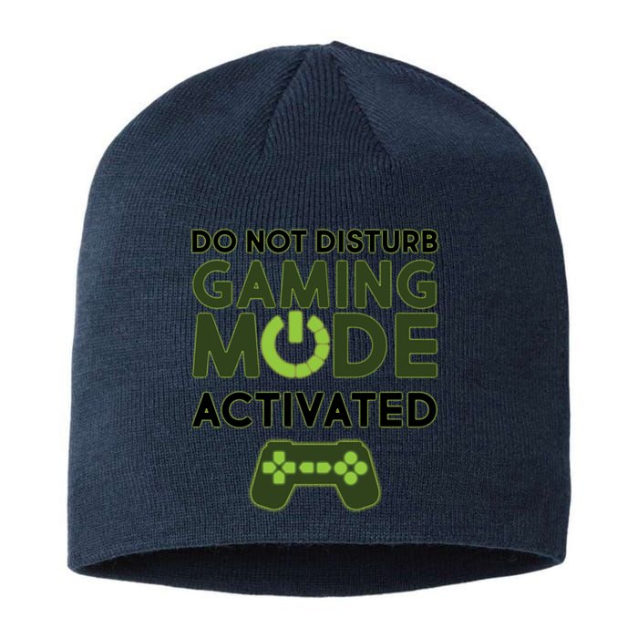 Do Not Disturb Gaming Mode Activated Sustainable Beanie