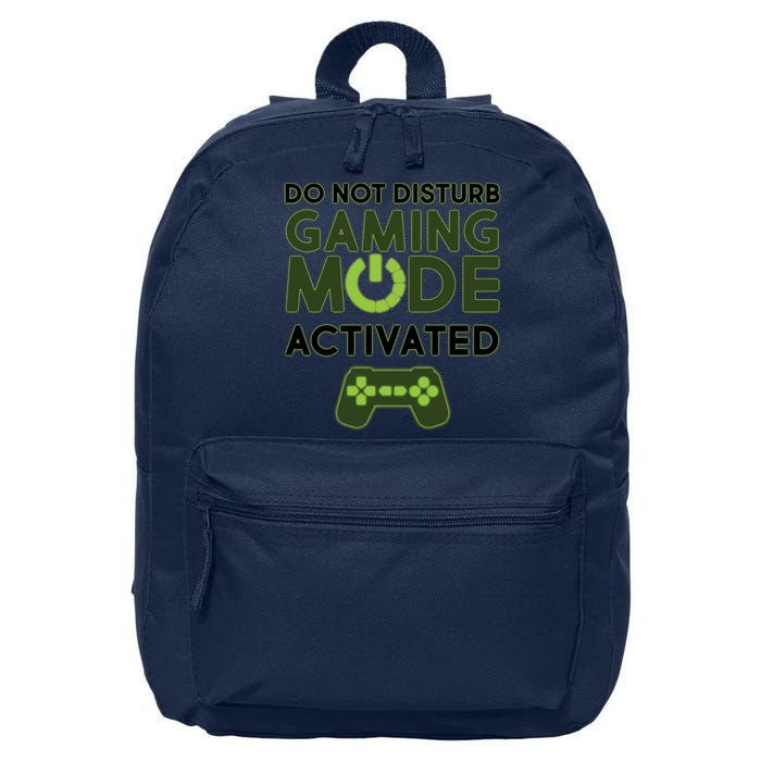 Do Not Disturb Gaming Mode Activated 16 in Basic Backpack