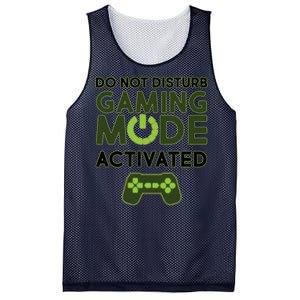 Do Not Disturb Gaming Mode Activated Mesh Reversible Basketball Jersey Tank