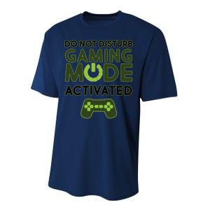 Do Not Disturb Gaming Mode Activated Performance Sprint T-Shirt