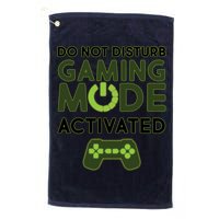 Do Not Disturb Gaming Mode Activated Golf Towel