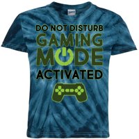 Do Not Disturb Gaming Mode Activated Kids Tie-Dye T-Shirt