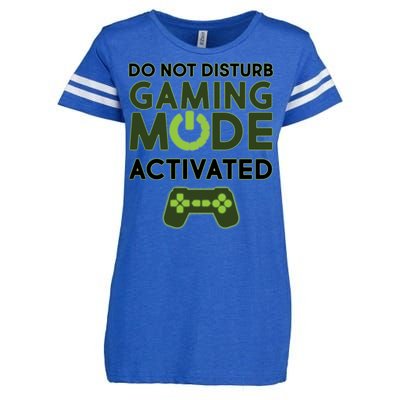 Do Not Disturb Gaming Mode Activated Enza Ladies Jersey Football T-Shirt