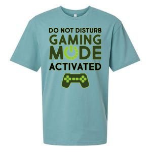 Do Not Disturb Gaming Mode Activated Sueded Cloud Jersey T-Shirt