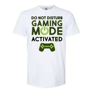 Do Not Disturb Gaming Mode Activated Softstyle CVC T-Shirt