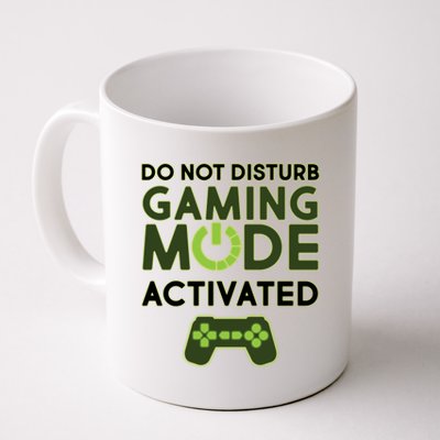 Do Not Disturb Gaming Mode Activated Coffee Mug