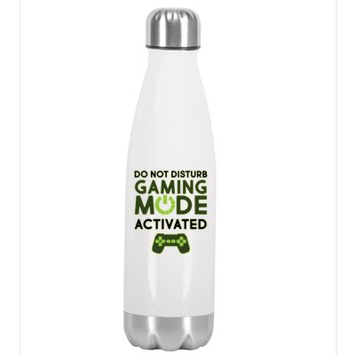 Do Not Disturb Gaming Mode Activated Stainless Steel Insulated Water Bottle