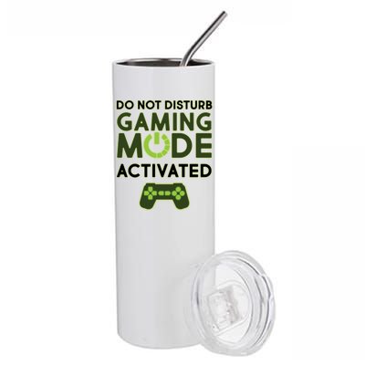 Do Not Disturb Gaming Mode Activated Stainless Steel Tumbler