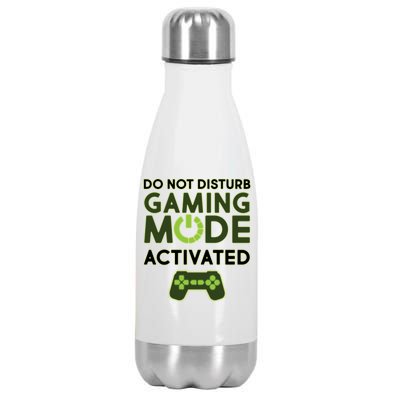 Do Not Disturb Gaming Mode Activated Stainless Steel Insulated Water Bottle