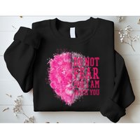 Do Not Fear For I Am With You Pink Lion Sweatshirt