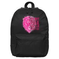Do Not Fear For I Am With You Pink Lion 16 in Basic Backpack