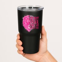 Do Not Fear For I Am With You Pink Lion Tumbler