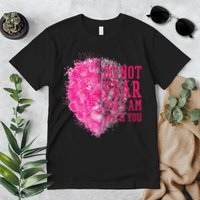 Do Not Fear For I Am With You Pink Lion Premium T-Shirt