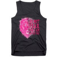 Do Not Fear For I Am With You Pink Lion Tank Top
