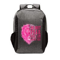Do Not Fear For I Am With You Pink Lion Vector Backpack