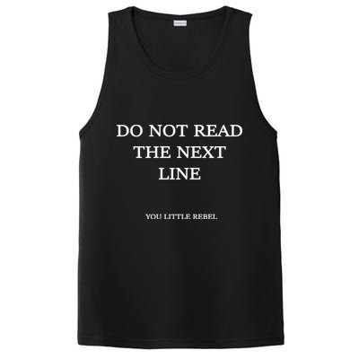 Do Not Read The Next Line You Little Rebel PosiCharge Competitor Tank
