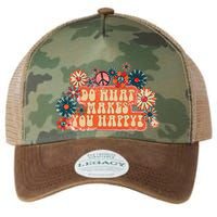 Do What Makes You Happy Retro Legacy Tie Dye Trucker Hat