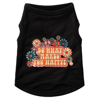 Do What Makes You Happy Retro Doggie Tank