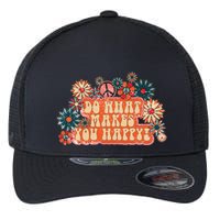 Do What Makes You Happy Retro Flexfit Unipanel Trucker Cap