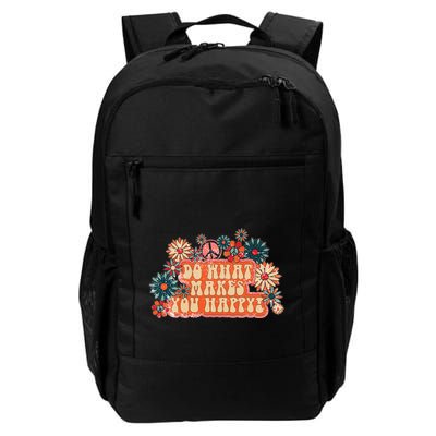 Do What Makes You Happy Retro Backpack