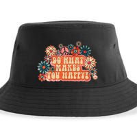 Do What Makes You Happy Retro Sustainable Bucket Hat