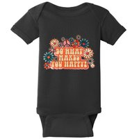 Do What Makes You Happy Retro Baby Bodysuit