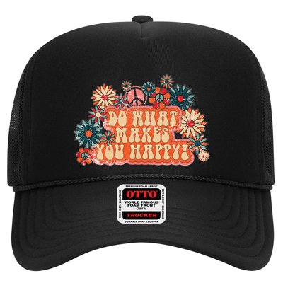 Do What Makes You Happy Retro Trucker Hat