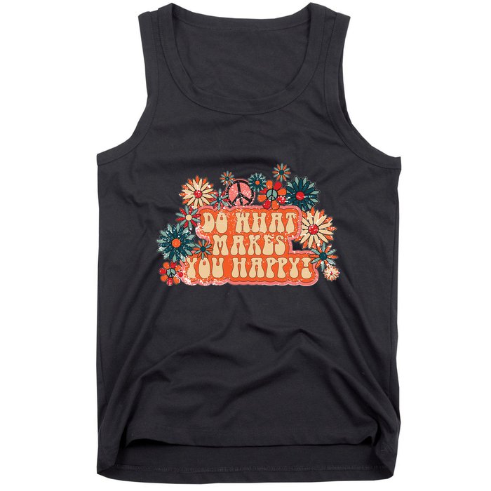 Do What Makes You Happy Retro Tank Top