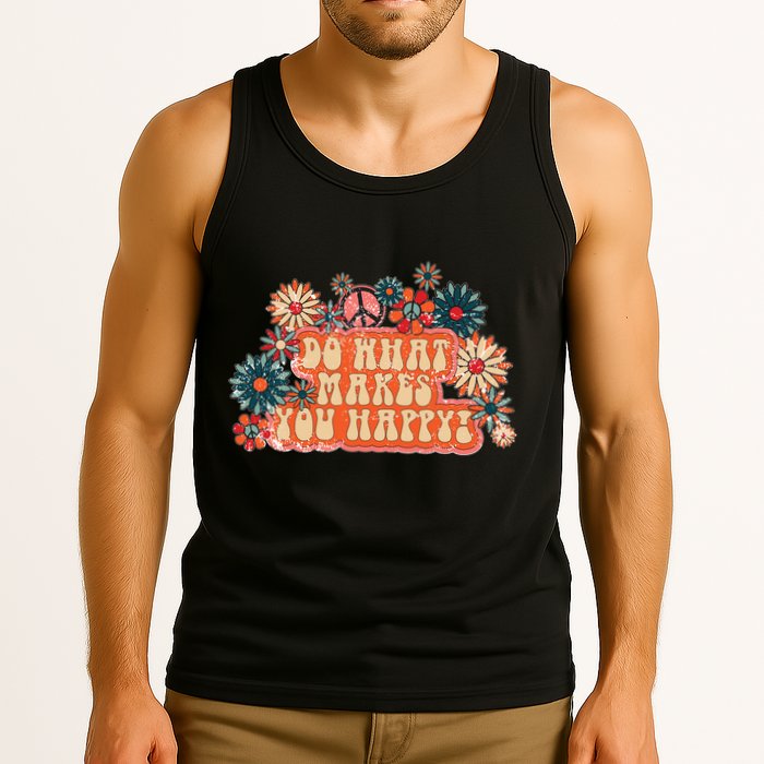 Do What Makes You Happy Retro Tank Top