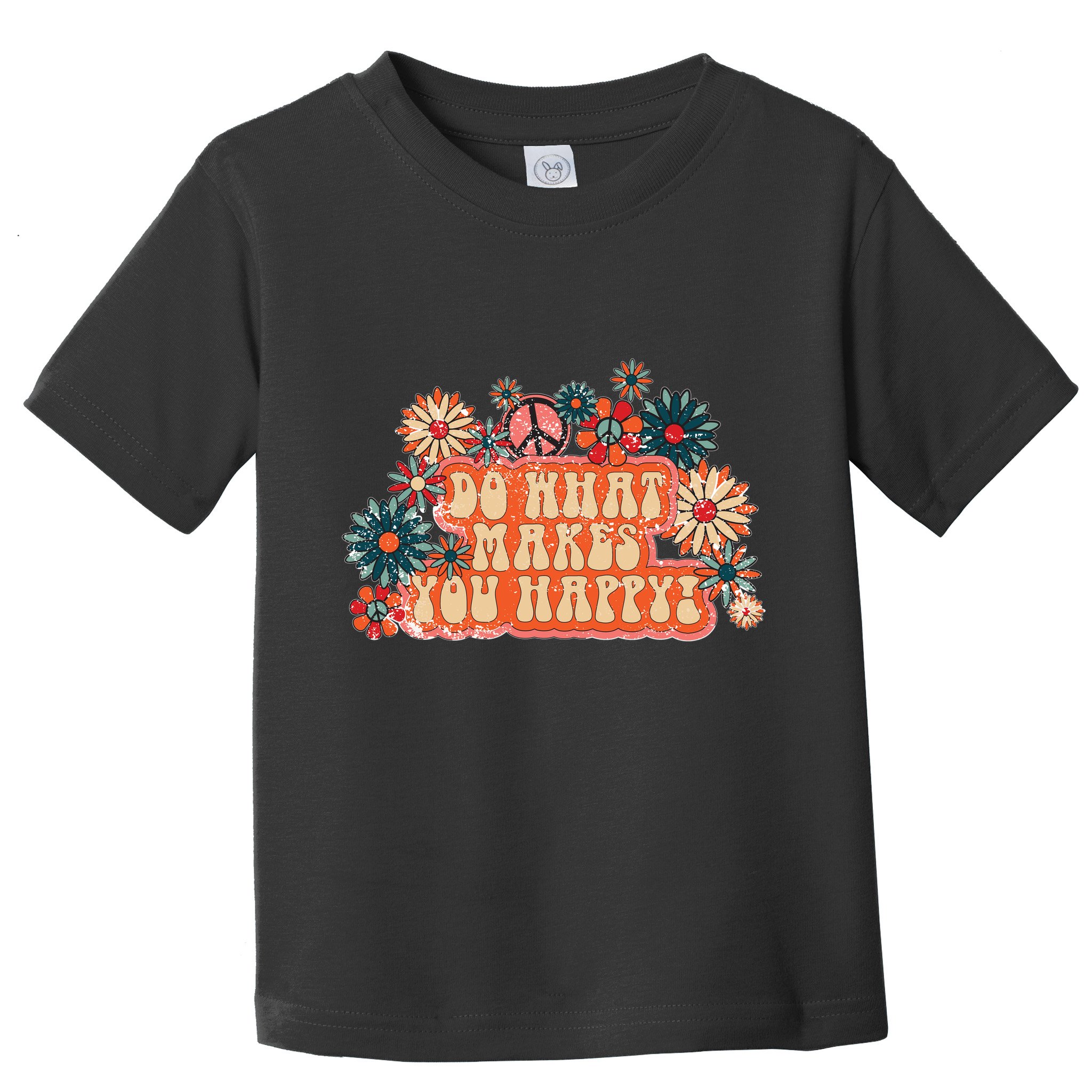 Do What Makes You Happy Retro Toddler T-Shirt