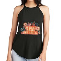 Do What Makes You Happy Retro Women's Perfect Tri Rocker Tank