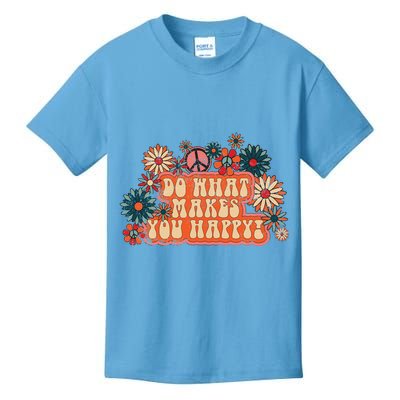 Do What Makes You Happy Retro Kids T-Shirt