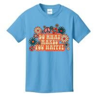 Do What Makes You Happy Retro Kids T-Shirt