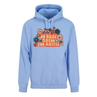 Do What Makes You Happy Retro Unisex Surf Hoodie