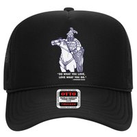 Do What You Want And Love What You Do Genghis Khan Trucker Hat