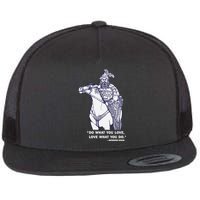 Do What You Want And Love What You Do Genghis Khan Flatbill Hat